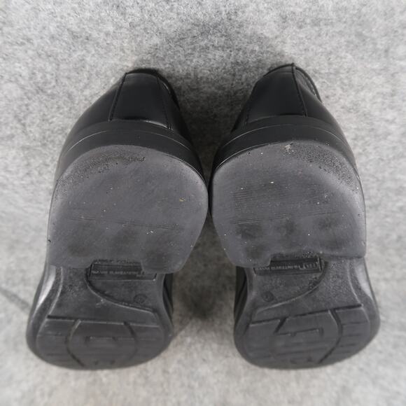 Hunters Bay Shoes Mens 9 Derby Oxford Cap Toe Black Dress Formal Career Classic - Picture 11 of 14